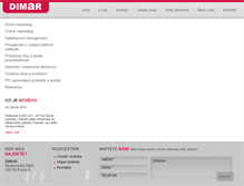 Tablet Screenshot of dimar.cz